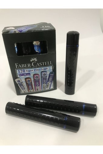Faber-Castell 2B 0.7 mm 120'li Siyah Kalem Ucu 12 Adet