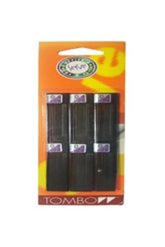 Tombow Min 2B 0.6 mm 12'li Siyah Kalem Ucu 6 Adet