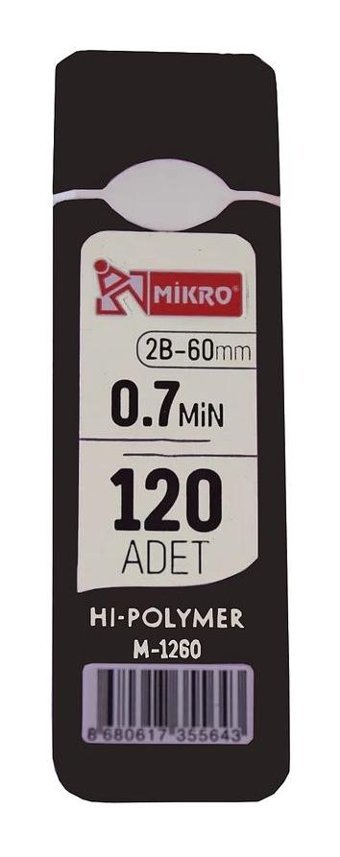Mikro 2B 0.7 mm 120'li Kalem Ucu 1 Adet