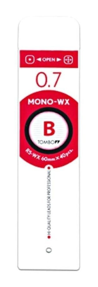Tombow Mono-WX B 0.7 mm 40'lı Siyah Kalem Ucu 1 Adet