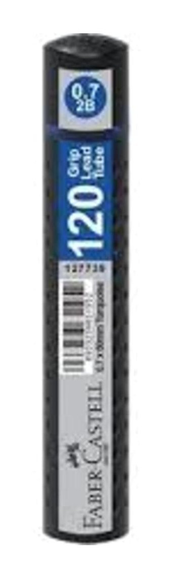 Faber-Castell Min Grip 2B 0.7 mm 120'li Siyah Kalem Ucu 12 Adet