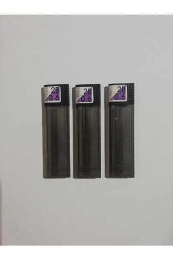 Tombow 03154 2B 0.6 mm 12'li Siyah Kalem Ucu 3 Adet