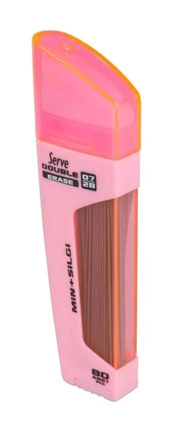 Serve Double 0.7 mm Kalem Ucu + Silgi