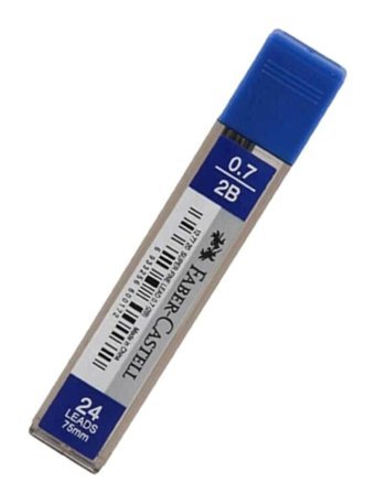 Faber-Castell Süper Fine Leads 2B 0.7 mm 24'lü Kalem Ucu