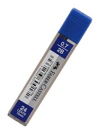 Faber-Castell Süper Fine Leads 2B 0.7 mm 24'lü Kalem Ucu