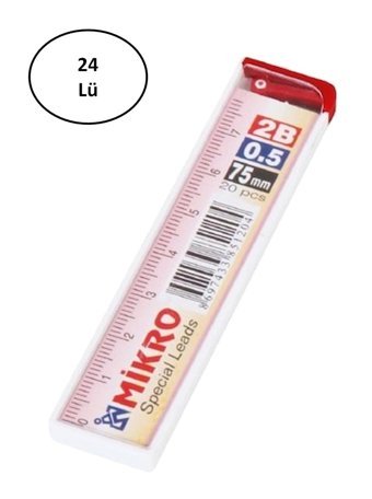 Mikro 0.5 mm 24'lü Kalem Ucu