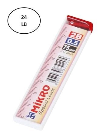 Mikro 0.5 mm 24'lü Kalem Ucu