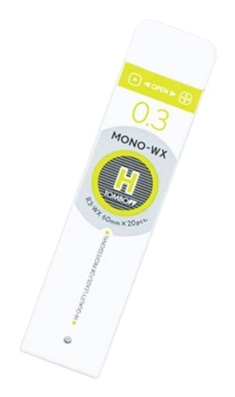 Tombow R5-WX H 0.3 mm 20'li Siyah Kalem Ucu 1 Adet