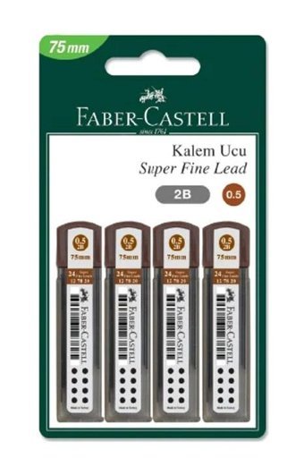 Faber-Castell 2B 0.5 mm Kalem Ucu