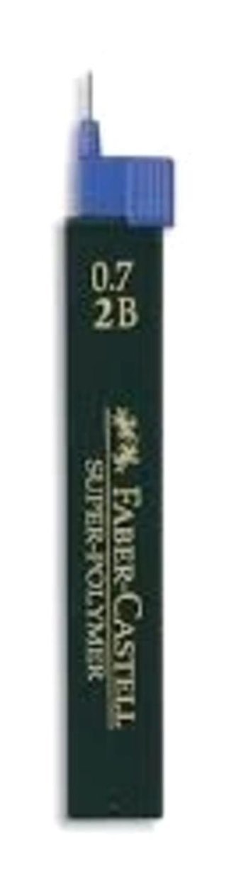 Faber-Castell 2B 0.7 mm 12'li Siyah Kalem Ucu 1 Adet
