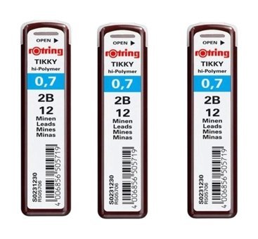 Rotring Hi-Polimer Min 2B Kalem Ucu