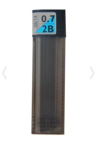 Tombow 2B 0.7 mm 12'li Siyah Kalem Ucu 5 Adet