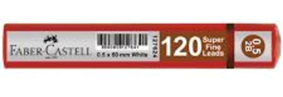 Faber-Castell Min Grip 2B 0.5 mm 120'li Kırmızı Kalem Ucu 1 Adet
