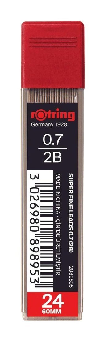 Rotring Min Süper Polimer 2B 0.7 mm Kalem Ucu