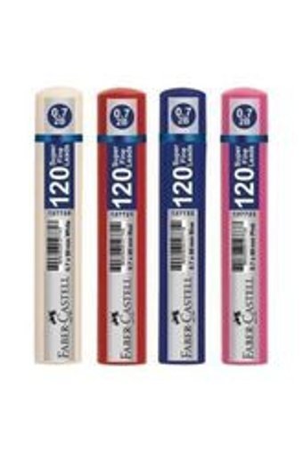 Faber-Castell 2B 0.7 mm 120'li Gri Kalem Ucu 4 Adet