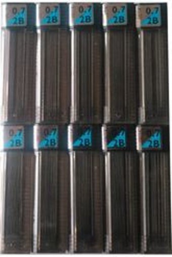 Tombow HB 0.7 mm 12'li Siyah Kalem Ucu 10 Adet