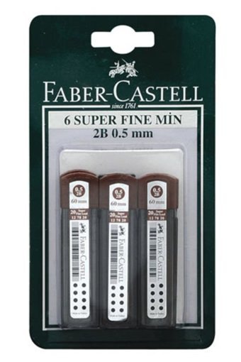 Faber-Castell 127820 2B 0.5 mm Kalem Ucu