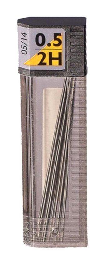 Tombow Mono 2H 0.5 mm 12'li Siyah Kalem Ucu 5 Adet