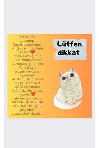 Patieviatölyesi Kare İç Mekan Kedi Evi Lacivert