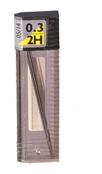 Tombow Mono 2H 0.3 mm 12'li Siyah Kalem Ucu 5 Adet