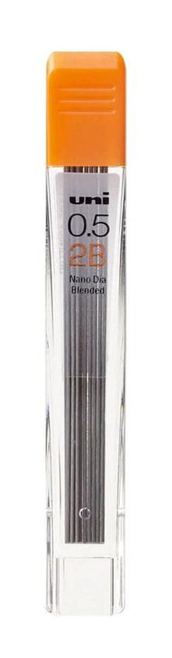 Uni-Ball Nano Dia UL05-102ND 2B 0.5 mm 12'li Siyah Kalem Ucu 1 Adet