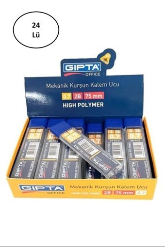 Gıpta 2B 0.5 mm 24'lü Kalem Ucu