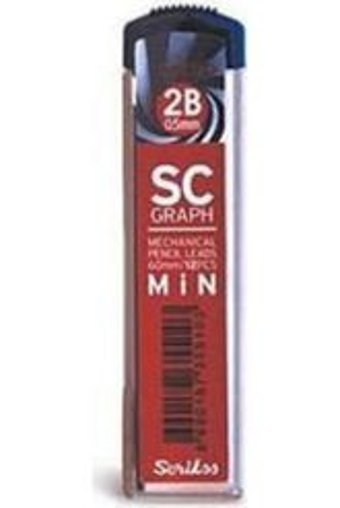 Scrikss Min 2B 0.5 mm 24'lü Siyah Kalem Ucu 1 Adet