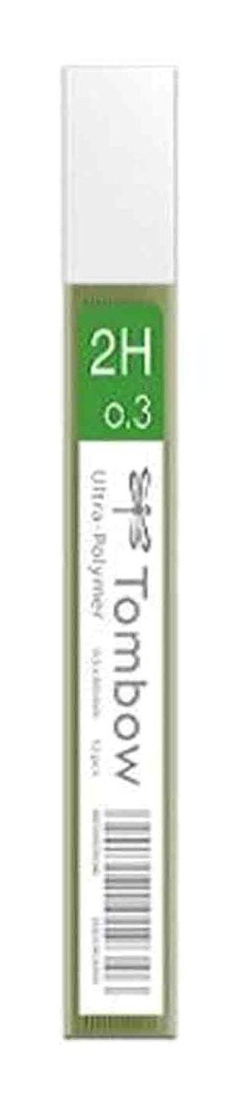 Tombow Min 2H 0.3 mm 12'li Siyah Kalem Ucu 12 Adet