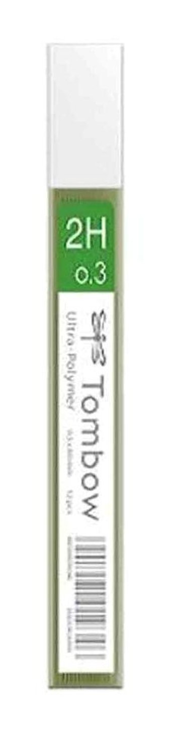 Tombow Min 2H 0.3 mm 12'li Siyah Kalem Ucu 12 Adet