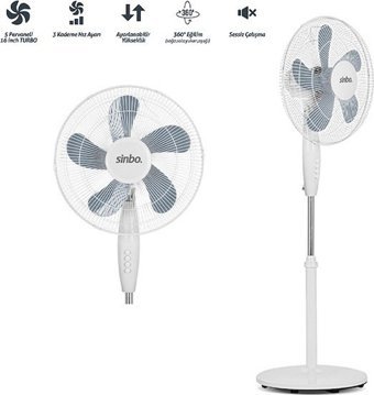Sinbo SF-6785 Sessiz Dikey Vantilatör