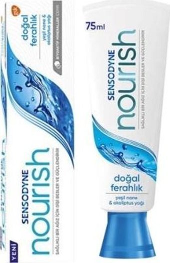 Sensodyne Naneli Organik Florürlü Diş Macunu 4x75 ml