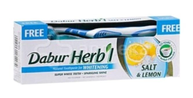 Neva Color Color Dabur Herbal Limonlu Florürlü Diş Macunu 150 gr