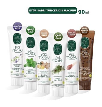 Eyüp Sabri Tuncer Set Karışık Organik Florürlü Diş Macunu 6x90 ml