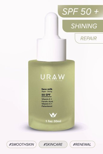Uraw Face Milk Yüz Dolgunlaştıran Canlandırıcı Jel Yüz Serumu 30 ml