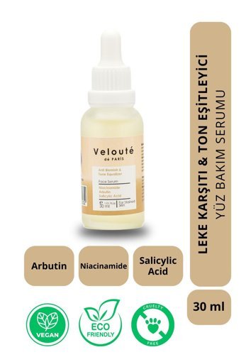 Veloute de Paris Yüz Dolgunlaştıran Canlandırıcı Kırışıklık Karşıtı Jel Yüz Serumu 30 ml