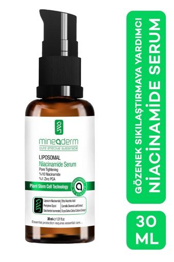 Mineaderm Niacinamide Tightening Liposom %10 Canlandırıcı Jel Yüz Serumu 30 ml