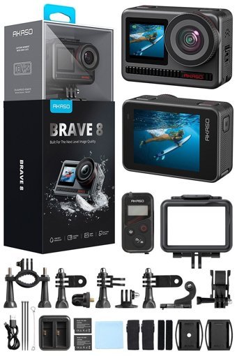 Akaso Brave 8 Wifi 4K 60 Fps Aksiyon Kamera