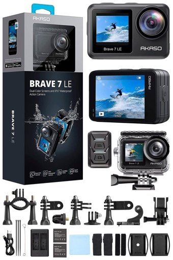 Akaso Brave 7 Le Wifi 4K 30 Fps Aksiyon Kamera
