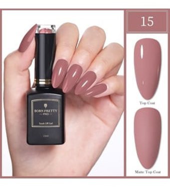 Born 15 Pembe Parlak Kalıcı Oje