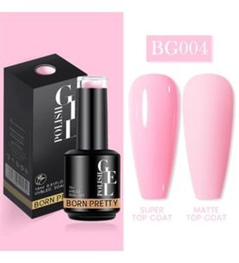 Born Pretty BG004 Pembe Parlak Kalıcı Oje