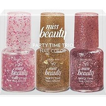 Golden Rose Miss Beauty Çok Renkli Metalik Simli Oje