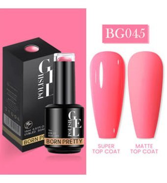 Born Pretty BG045 Fuşya Parlak Kalıcı Oje