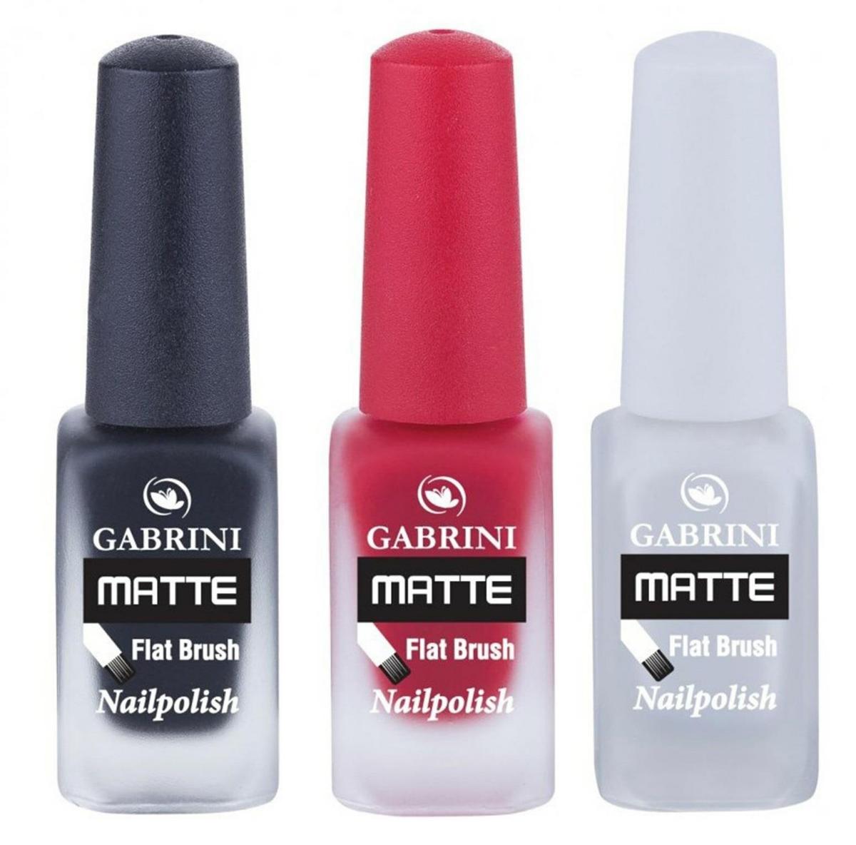 Gabrini M-08- M-27-M-01 Karışık Mat Oje