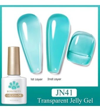 Born Pretty JN41 Buz Mavisi Parlak Kalıcı Oje