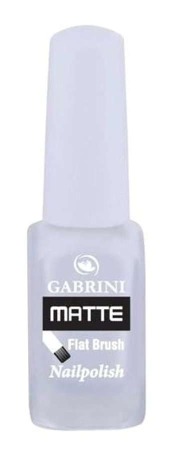 Gabrini 3D No:01 Beyaz Mat Oje