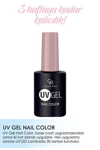 Golden Rose Uv Gel 119 Coral Nude Parlak Oje