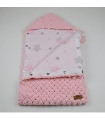Tosbiq Baby Puffy Portbebe/Kundak Pembe
