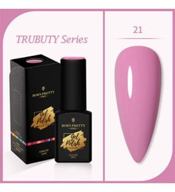 Born Pretty Trubuty No:21 Pembe Parlak Kalıcı Oje