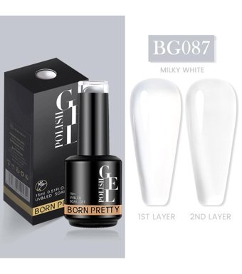 Born Pretty BG087 Şeffaf Parlak Kalıcı Oje