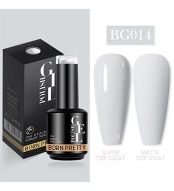 Born Pretty BG014 Gri Parlak Kalıcı Oje